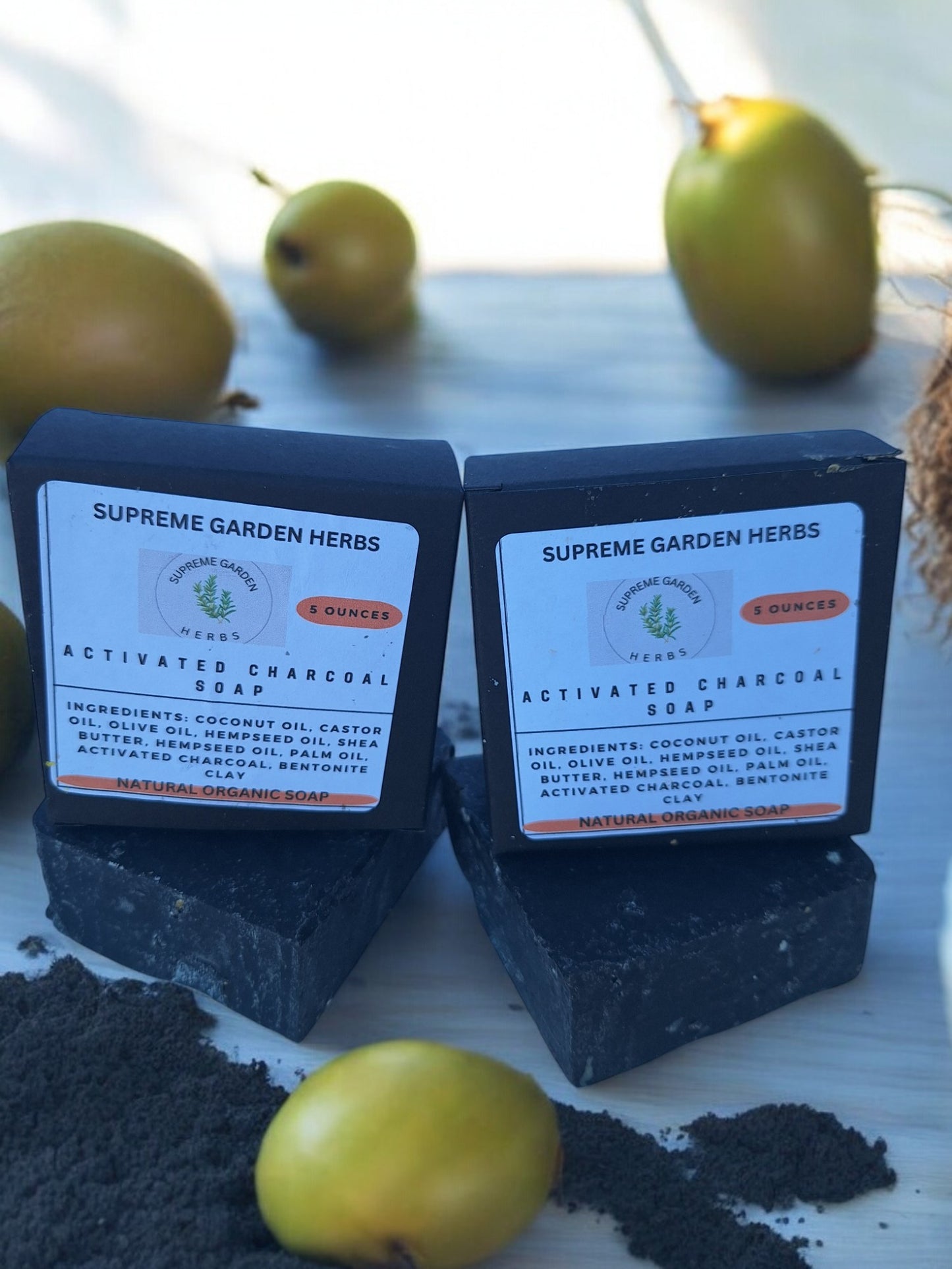 Activated Charcoal and Tea Tree Oil Soap ( 2 Bars)