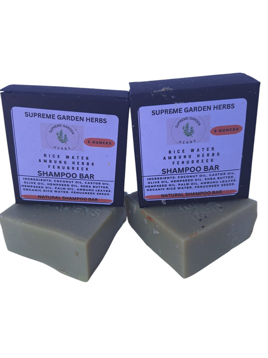 Rice Water Fenugreek Cloves Shampoo Bar (2 bars)