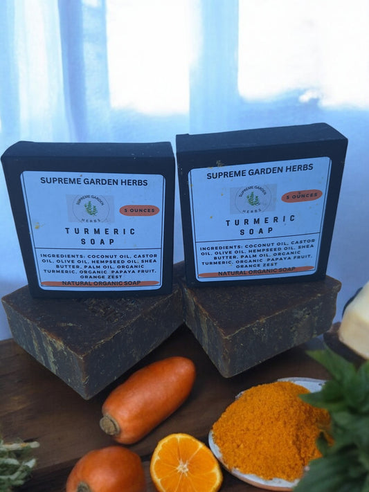 Turmeric Kojic Acid Skin Brightening Soap (2 soaps)