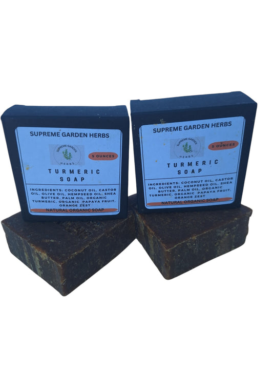Turmeric Kojic Acid Skin Brightening Soap (2 soaps)