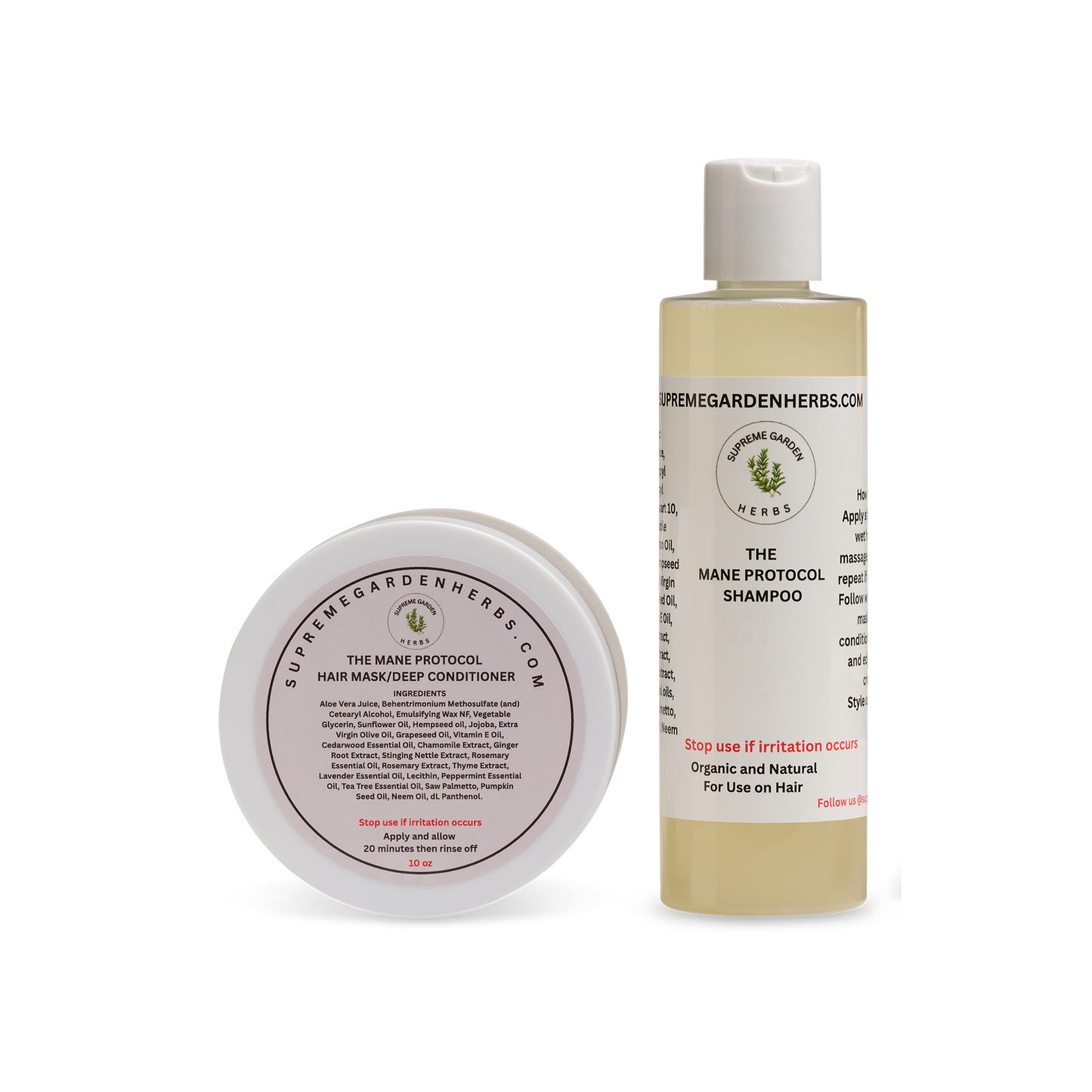 Extreme Hair Growth Shampoo and Conditioner/Mask Set